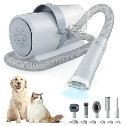 Never Pay for Dog Grooming Again Pro Clippers with 2.5L Vacuum Set