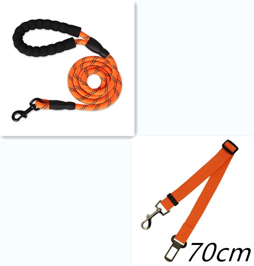 Heavy-Duty Reflective Dog Walking Leash