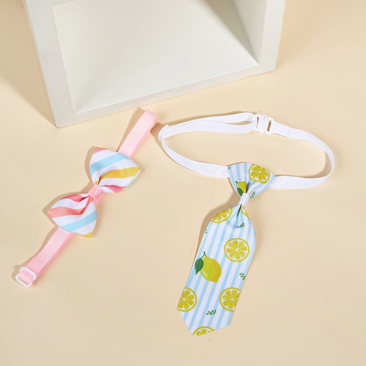 Colorful Pet Bow Tie Set
