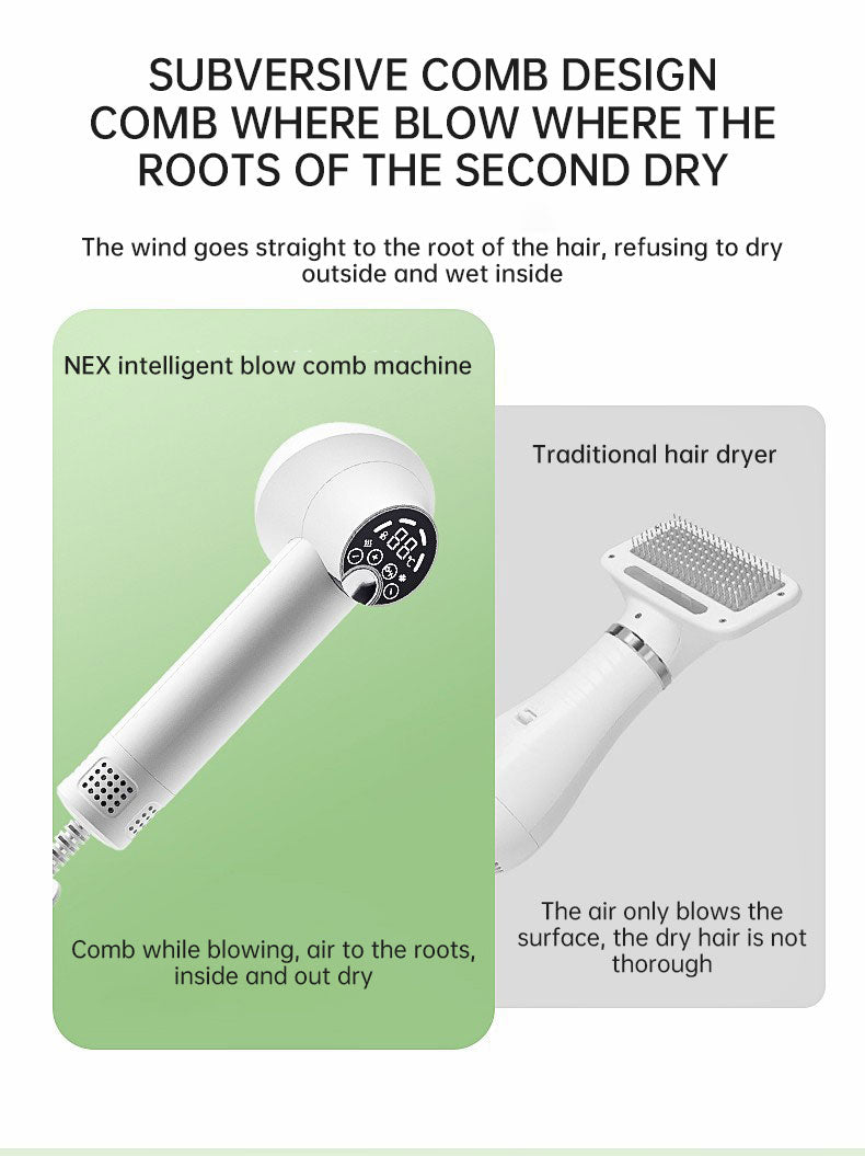 Quiet Pet Hair Dryer & Comb