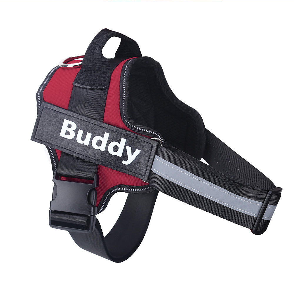 Adjustable No-Pull Reflective Dog Harness