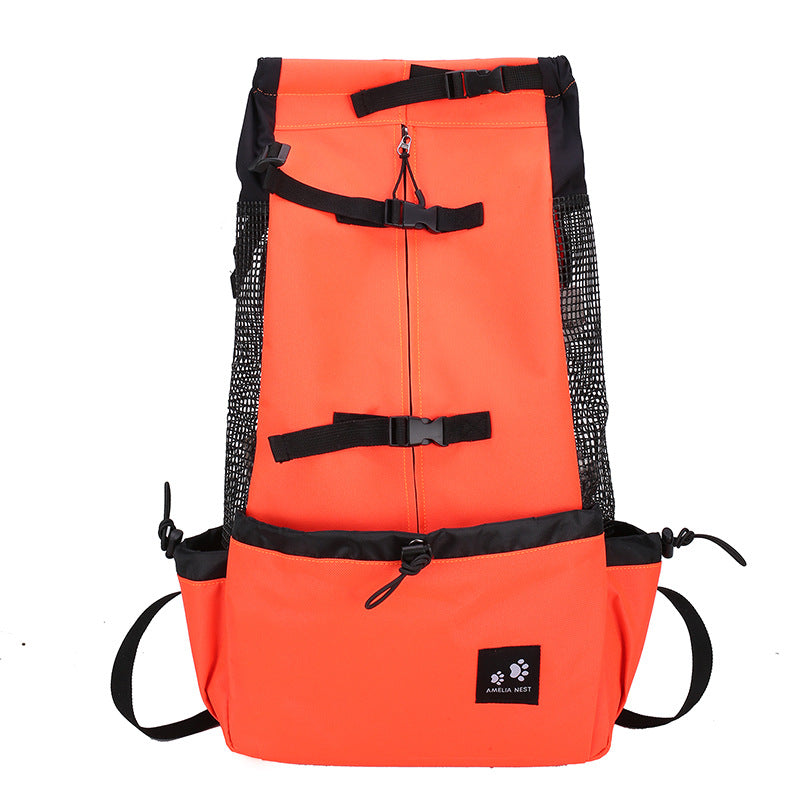 Padded Double-Shoulder Pet Backpack Carrier