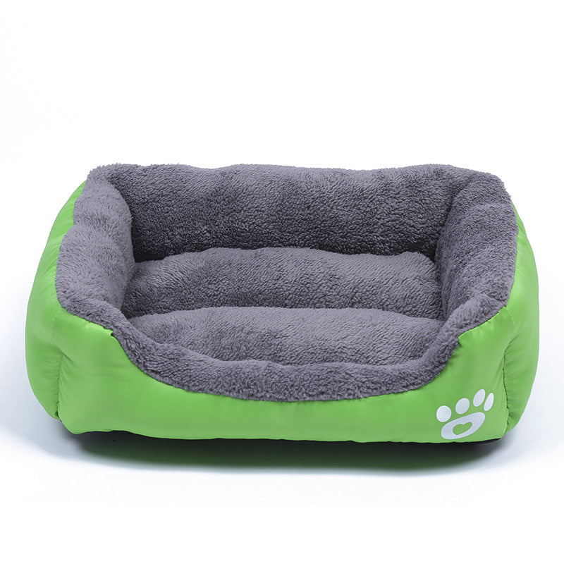 Cozy Fleece Pet Bed, Non-Slip Bottom