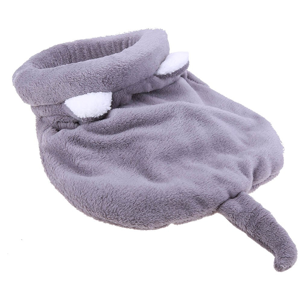 Warm Fleece Cat Sleeping Bag Bed