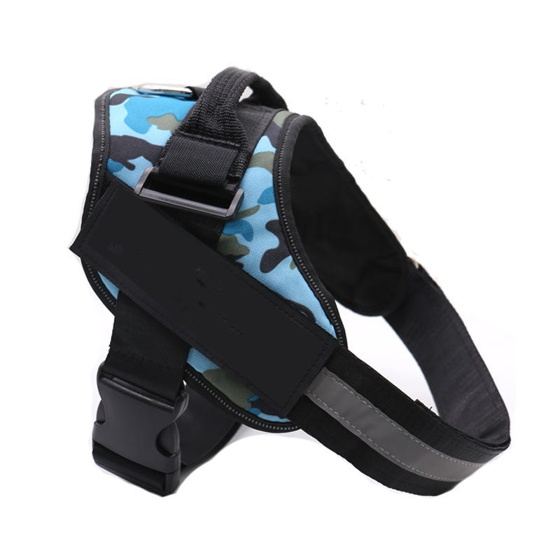 Adjustable No-Pull Reflective Dog Harness