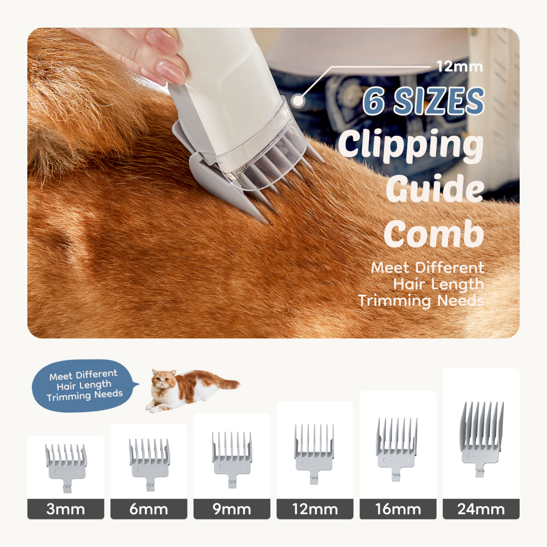 Grooming clipper tools set