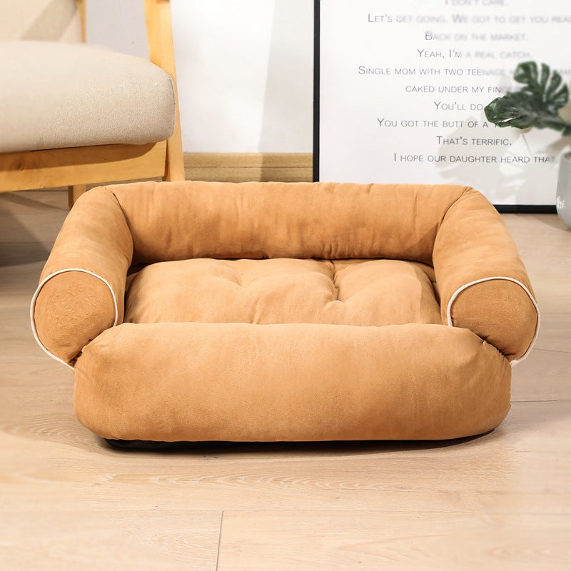 Luxury Plush Dog Sofa Bed