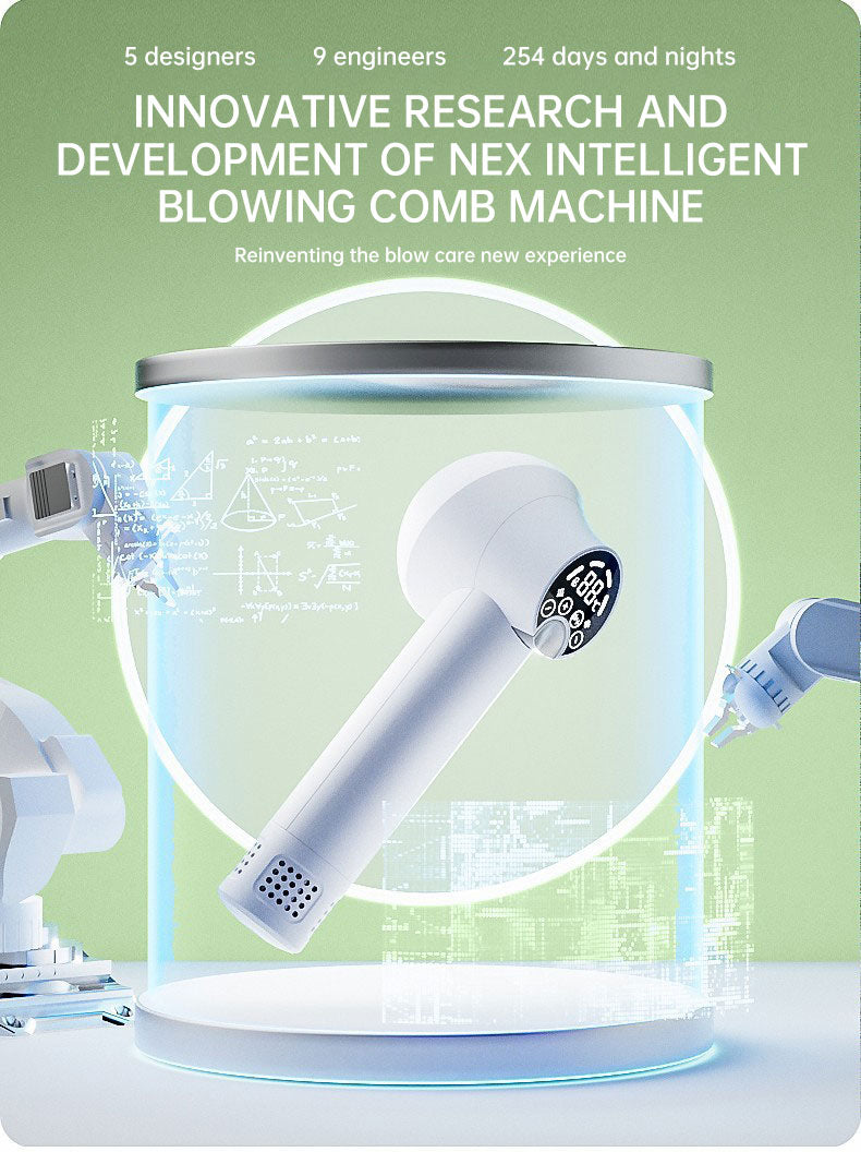 Quiet Pet Hair Dryer & Comb