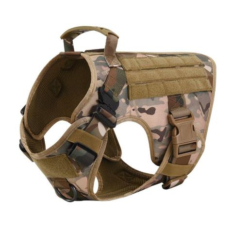 Military Tactical Adjustable Dog Harness Vest