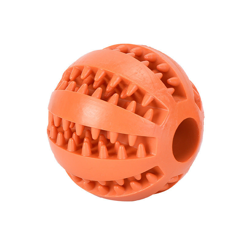 Natural Rubber Bouncing Ball Chew Toy