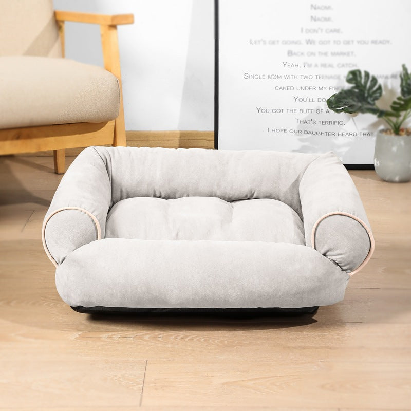 Luxury Plush Dog Sofa Bed