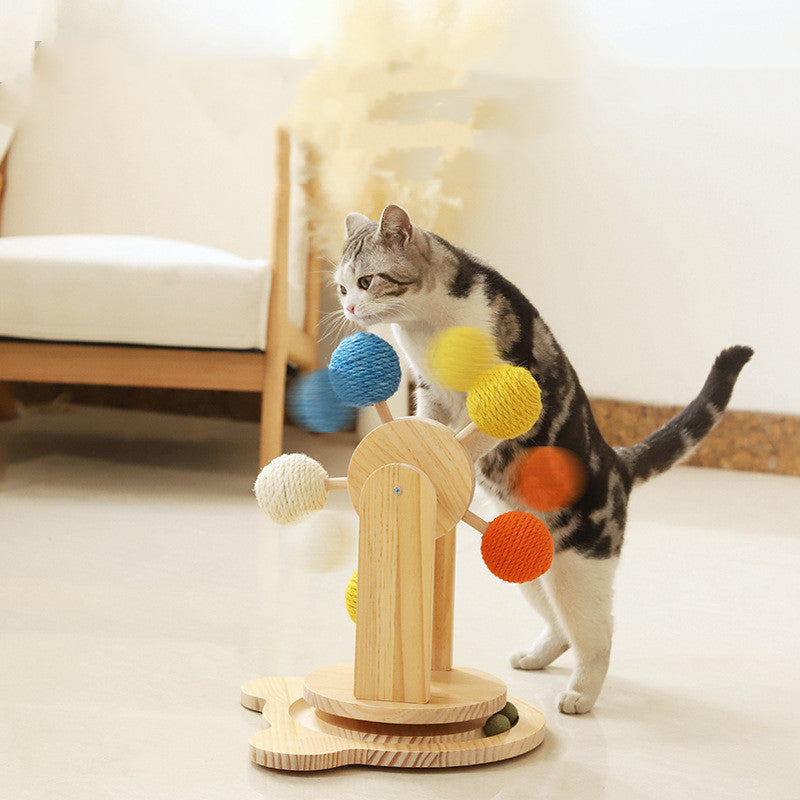 Ferris Wheel Sisal Cat Scratch Board