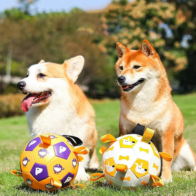 Game Day Just Got More Fun Interactive Soccer Football Chew Toy for Dogs