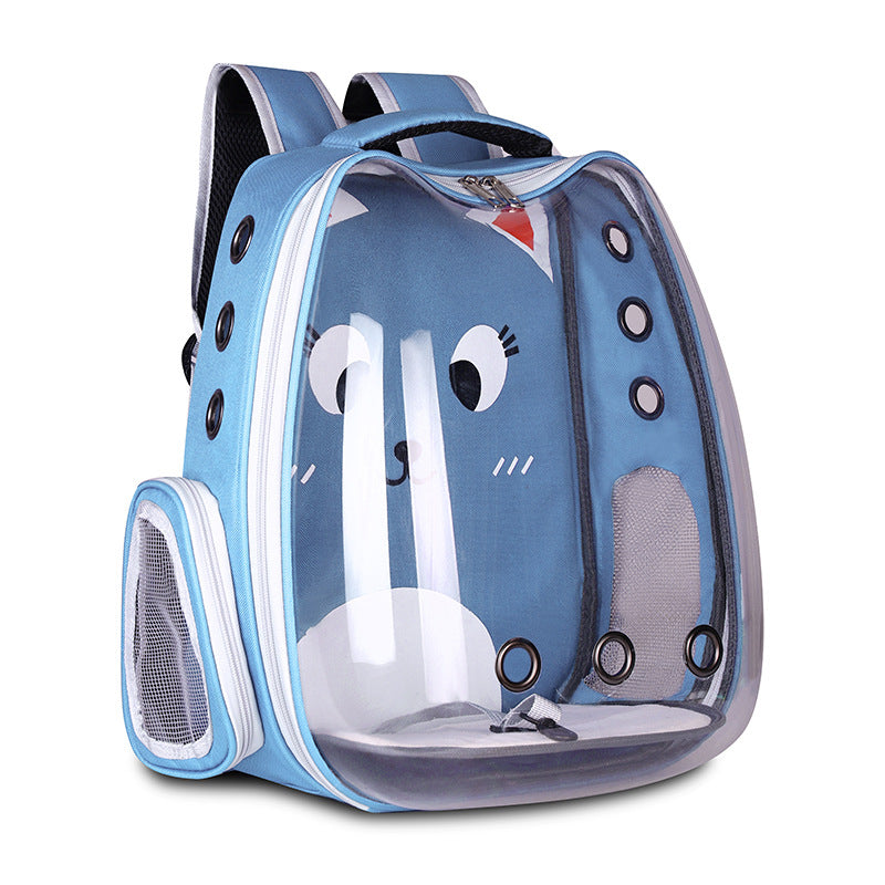 Breathable Hard-Shell Pet Backpack Carrier