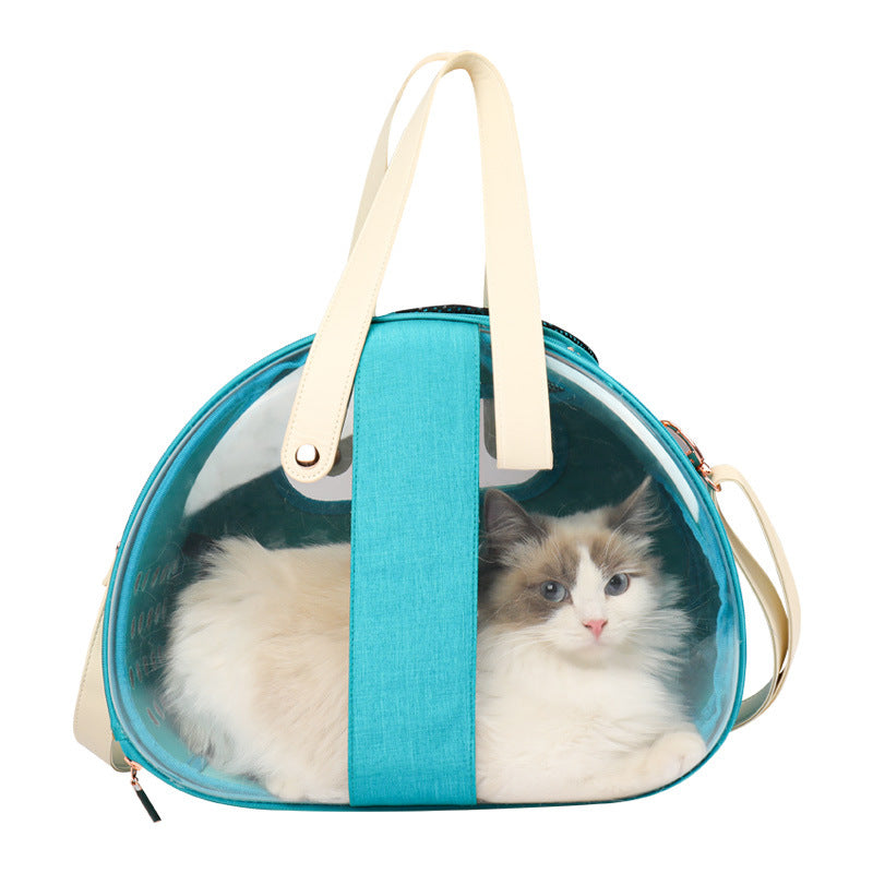Transparent Double Window Pet Carrier Backpack