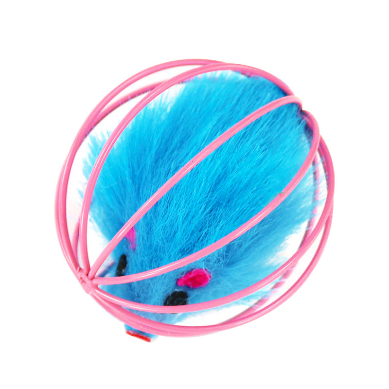 Mouse & Rattle Ball Cat Toy