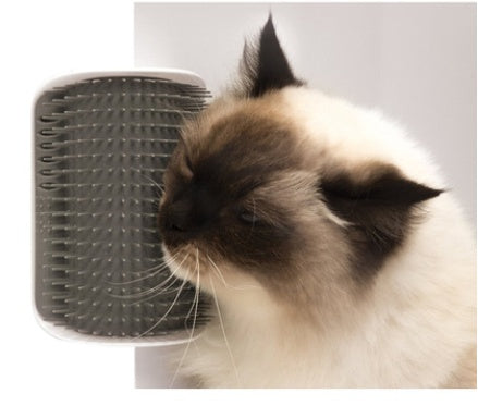 Wall-Mount Cat Self-Grooming Brush