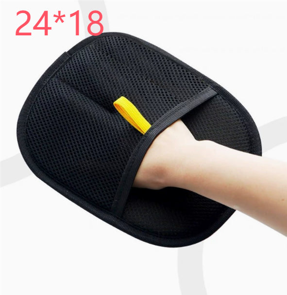Dual-Sided Deshedding Grooming Glove