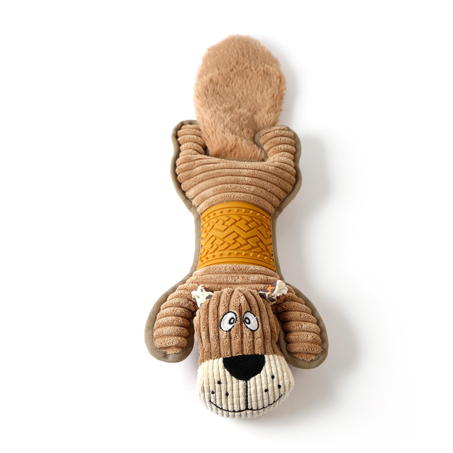 Long Plush Squeaky Dog Chew Toy