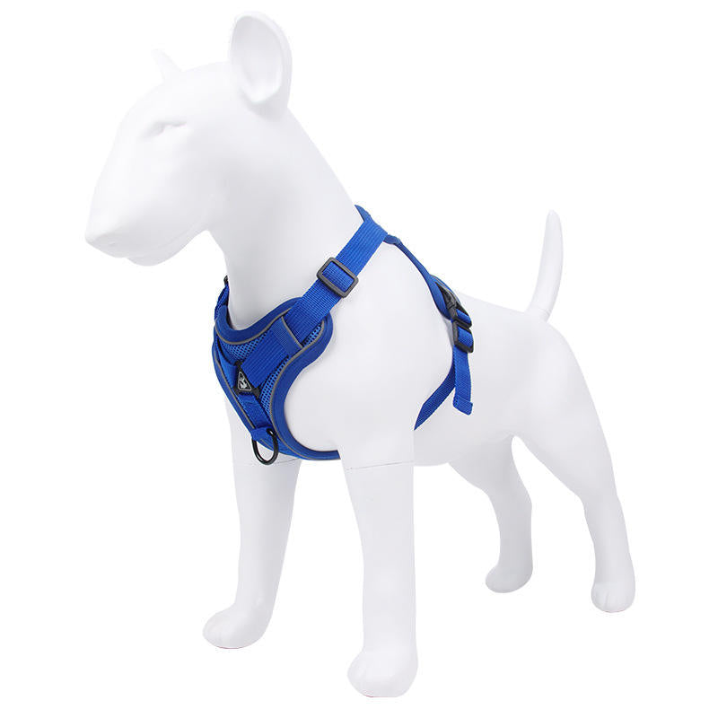 Reflective Mesh Dog Harness & Leash
