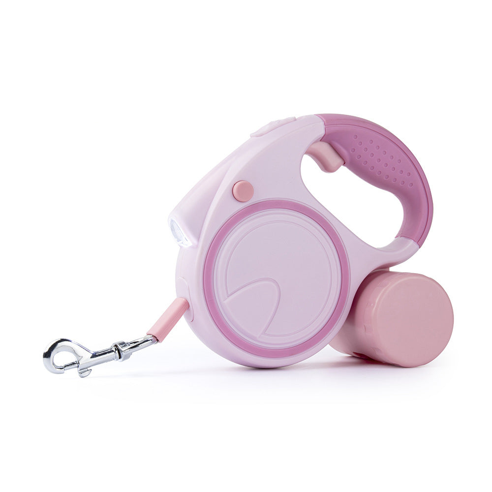 Flashlight Retractable Dog Leash, 5M