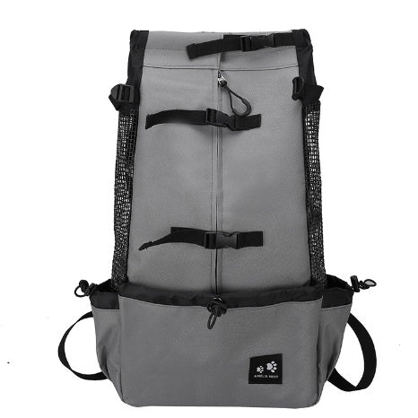 Padded Double-Shoulder Pet Backpack Carrier