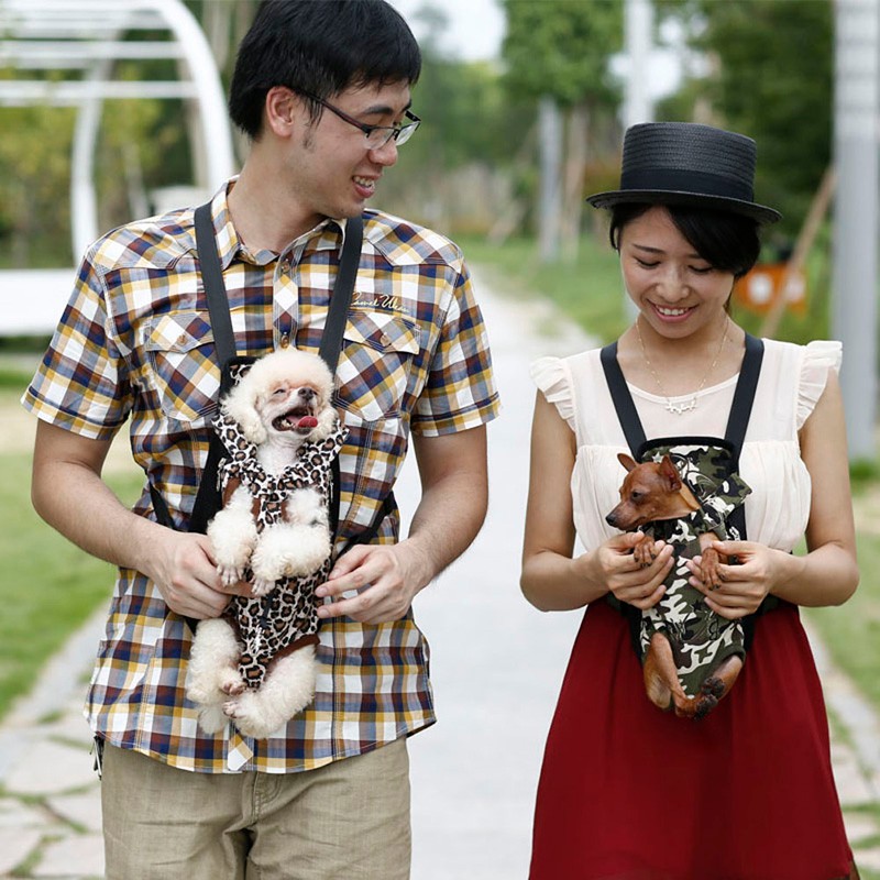 Open-Top Chest & Shoulder Pet Carrier