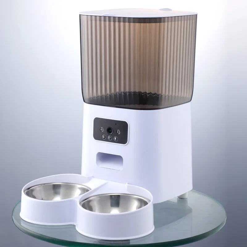 5L Smart WiFi Pet Feeder with Camera