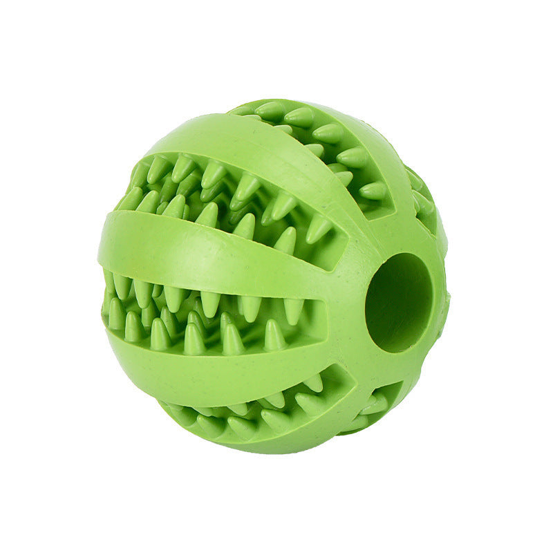 Natural Rubber Bouncing Ball Chew Toy