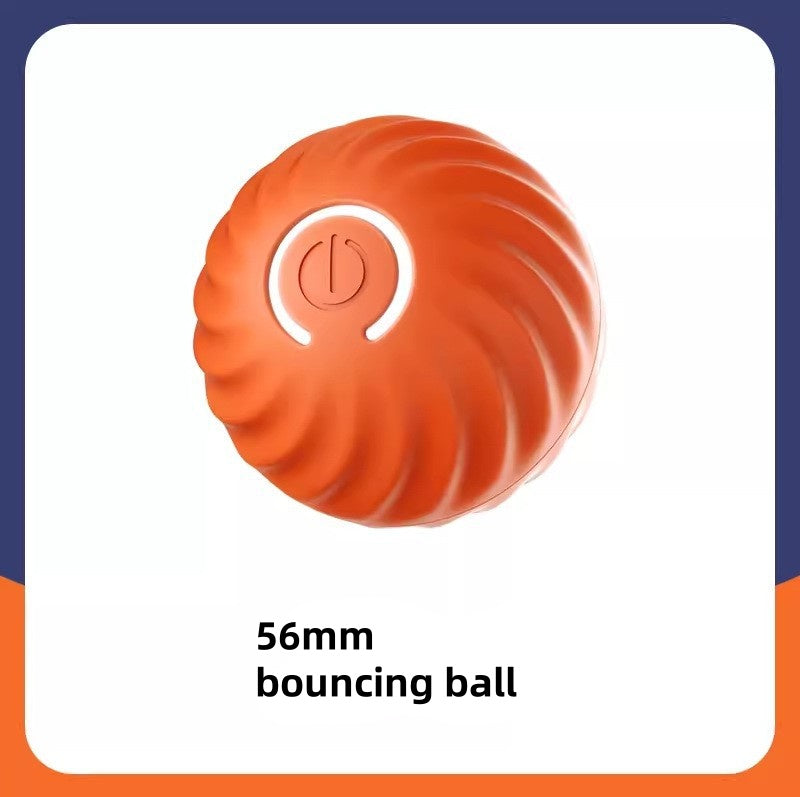 Motion-Activated Cat Ball with Play Mat