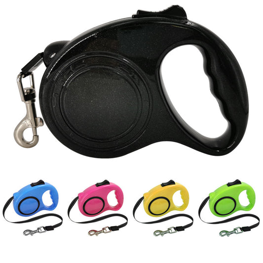 Candy Color Retractable Dog Leash for Small and Medium Dogs