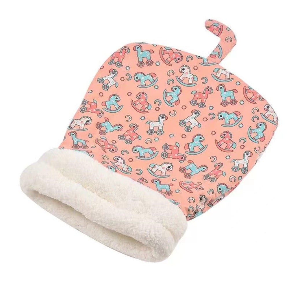 Warm Plush Cat Sleeping Bag Nest