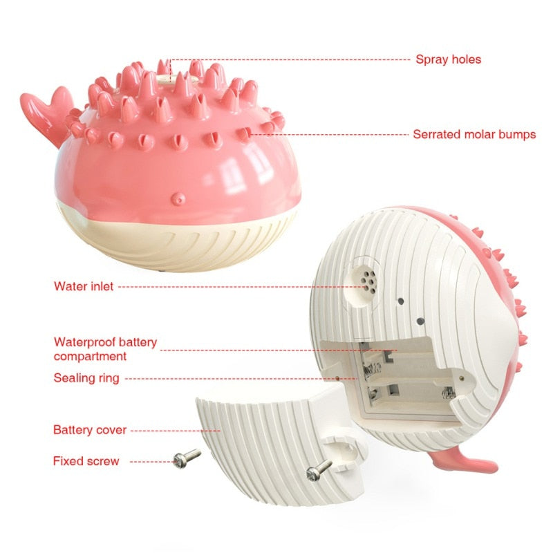 Water-Spraying Dog Chew Toy