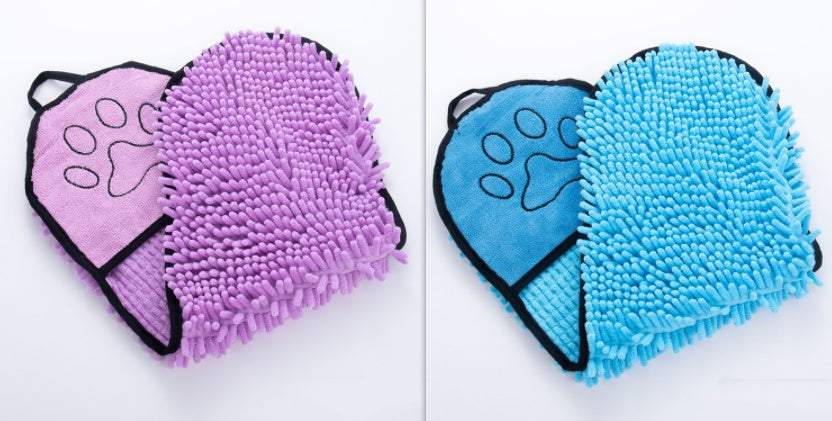 Microfiber Pet Bath Towel & Robe