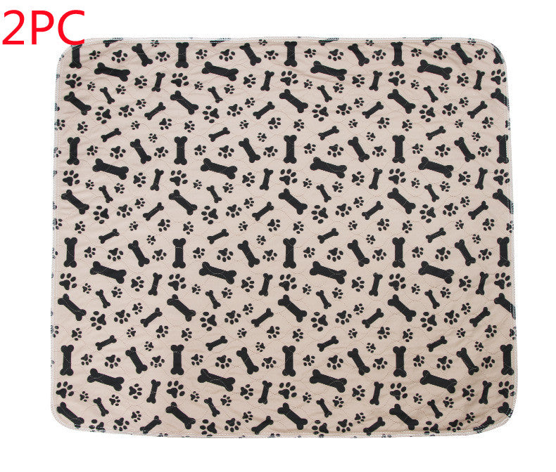 Washable puppy training pad highly absorbent and reusable