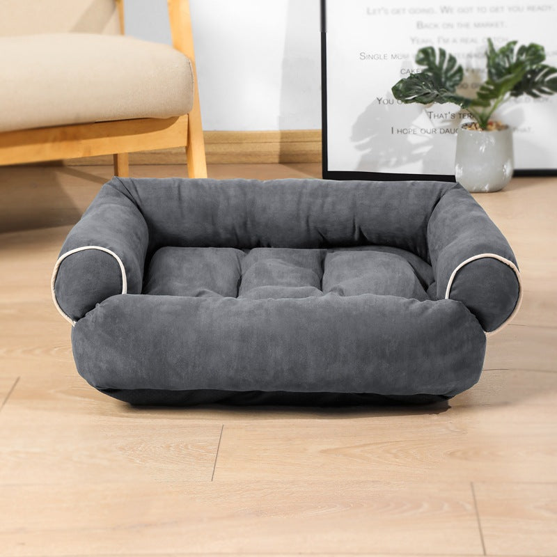 Luxury Plush Dog Sofa Bed