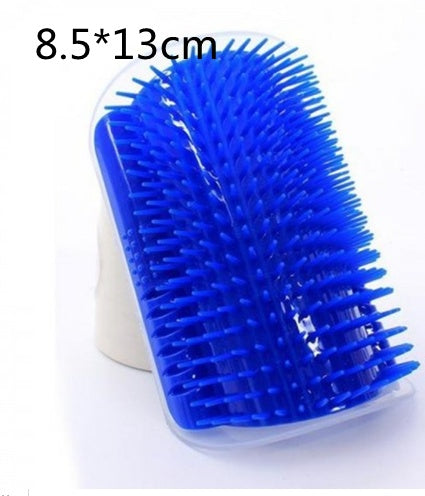 Wall-Mount Cat Self-Grooming Brush