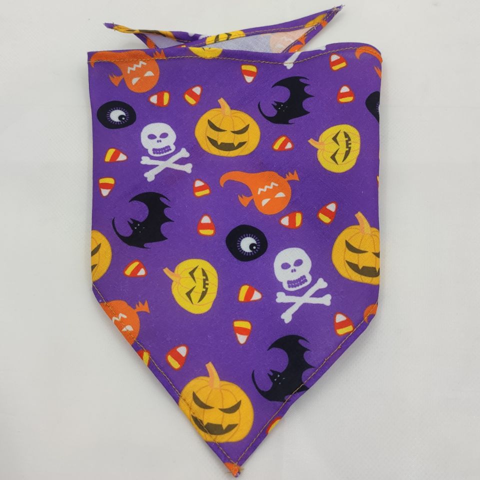 Tie-Dye Triangle Pet Bandana and Scarf