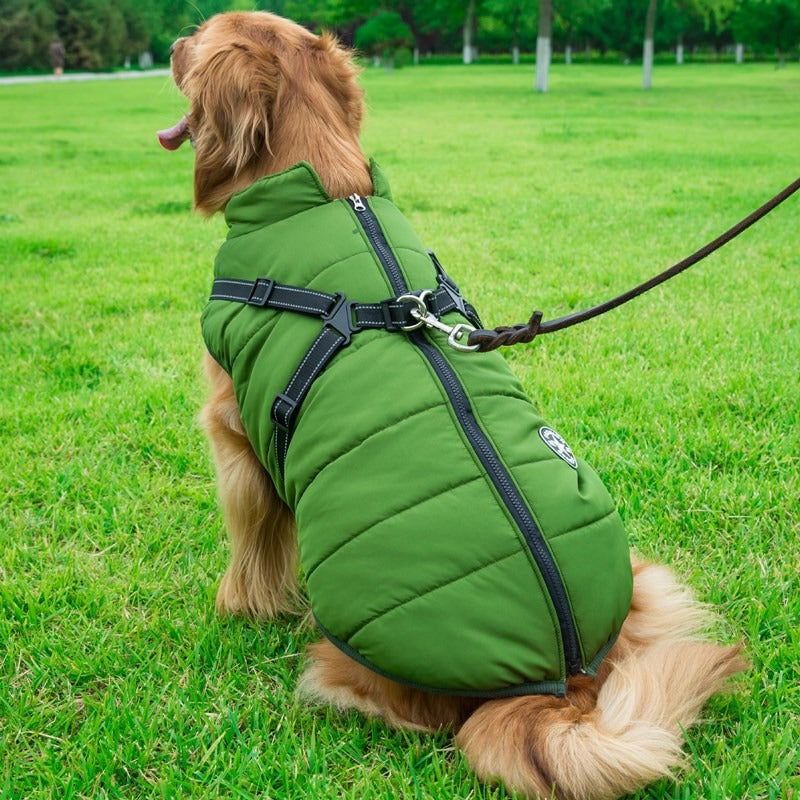 Thickened Waterproof Big Dog Raincoat