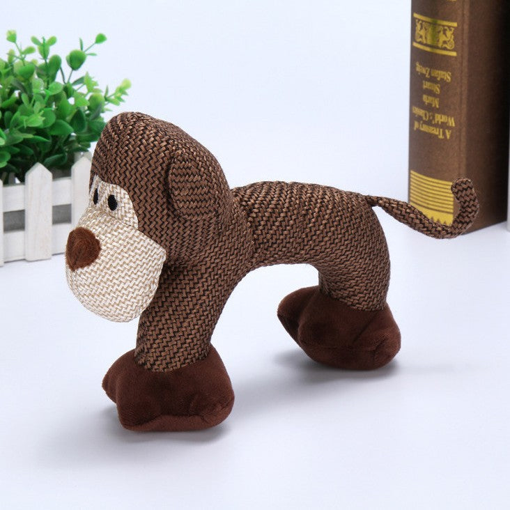 Squeaky Plush Chew Toy for Puppies