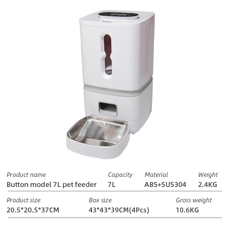 WiFi Smart Automatic Pet Feeder