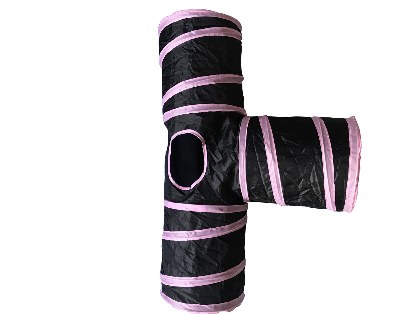 Rainbow Multi-Tunnel Cat Play Tunnel Toy