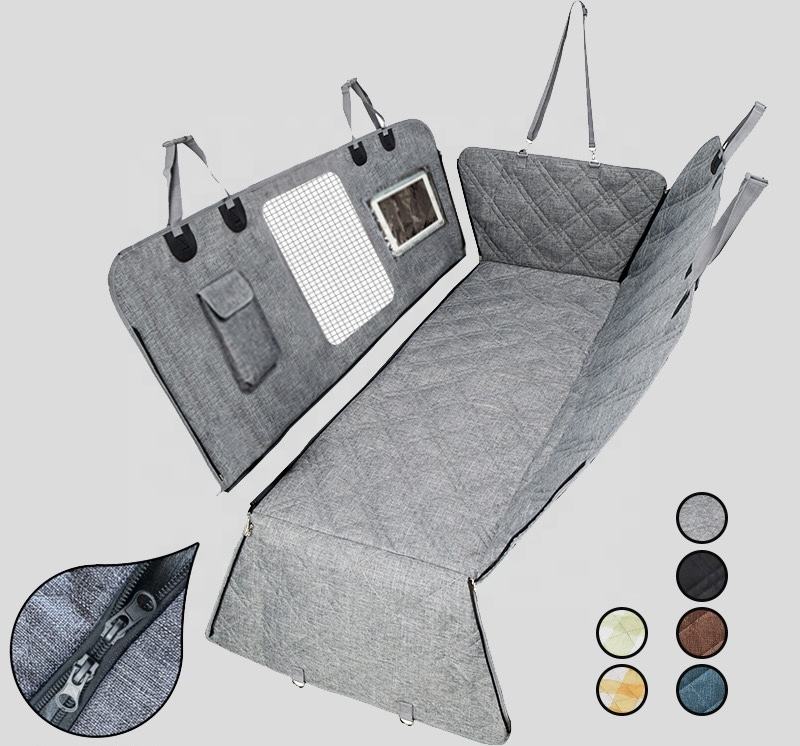 Thickened Waterproof Rear Seat Pet Car Mat for Dogs and Cats