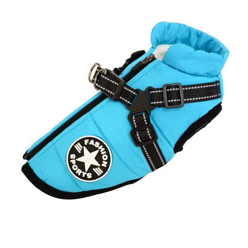 Thickened Waterproof Big Dogs Raincoat and Jacket