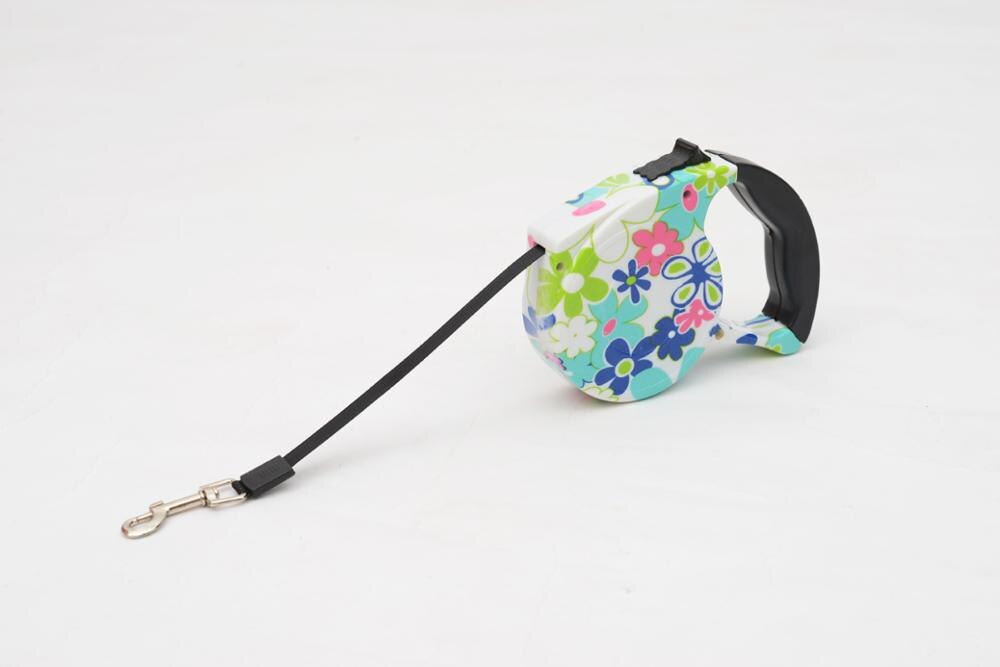 Patterned Retractable Dog Leash
