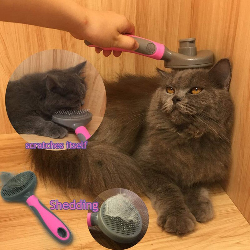 Slicker Deshedding Brush for Long Hair