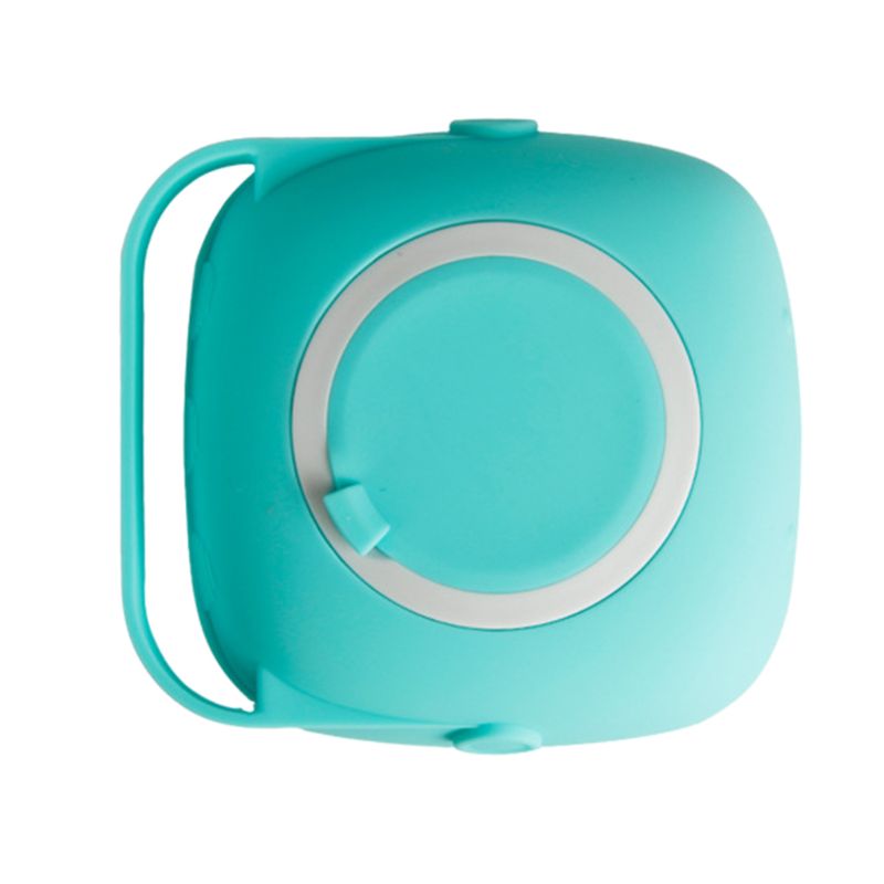 Silicone Shampoo-Dispensing Bath Scrubber