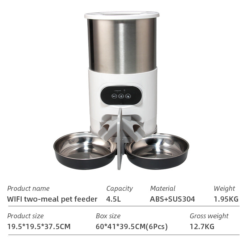WiFi Smart Automatic Pet Feeder
