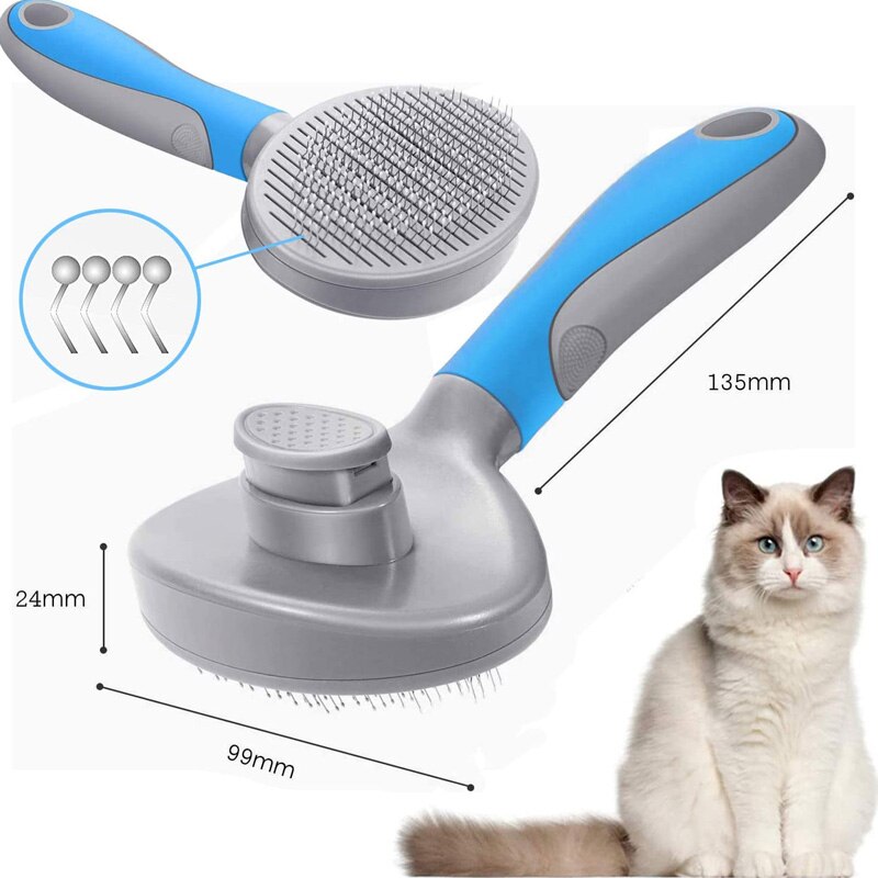 Slicker Deshedding Brush for Long Hair