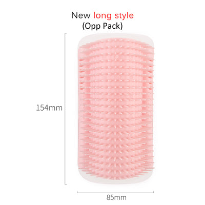 Wall-Mount Cat Self-Grooming Brush